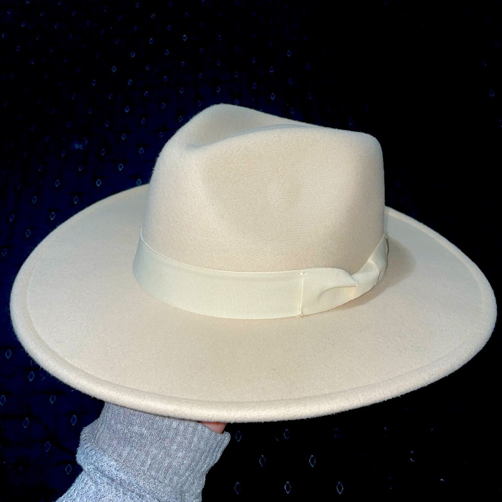 Angela & William Women's Wide Brim Felt Rancher Fedora Hat